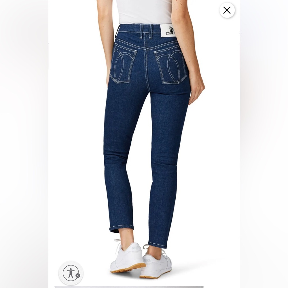 Jordache Women's High Rise Jeans - Dark Blue